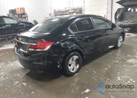 2013 Honda Civic Lx z USA, uszkodzony, nr VIN 2HGFB2F55DH553961